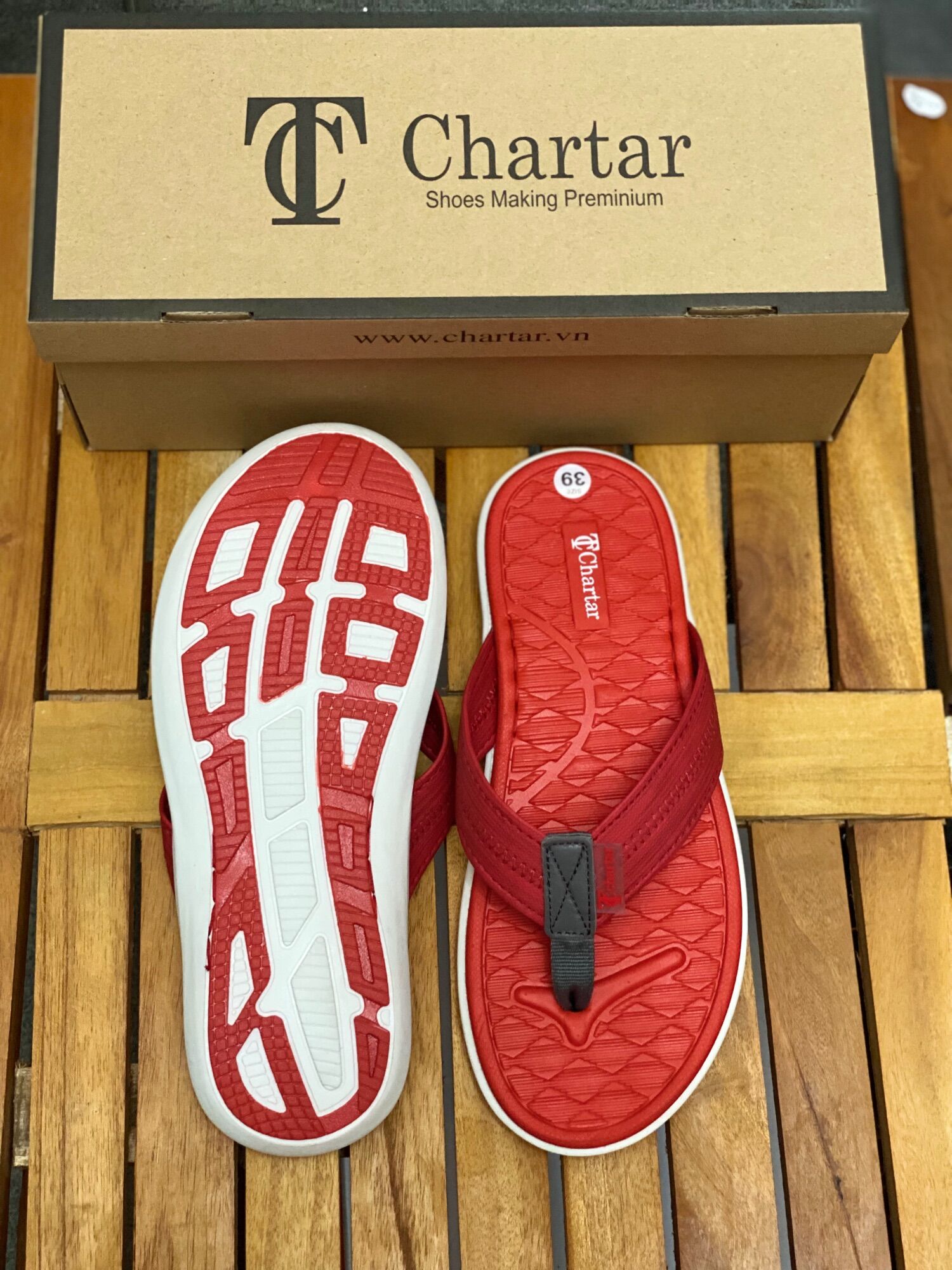 Dép nam Chính hãng hiệu Chartar