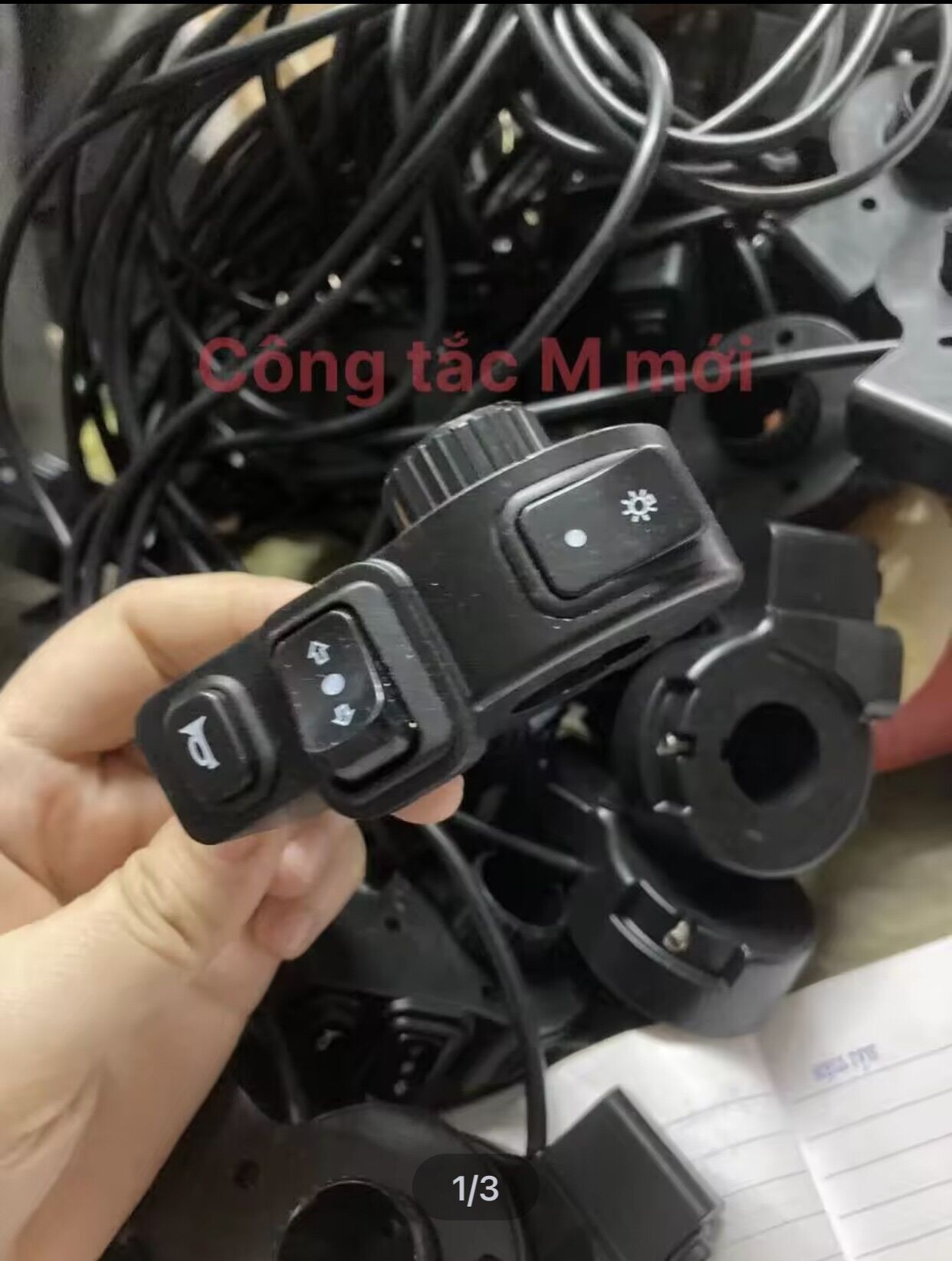 Công tắc dùng cho xe điện 133M/ cụm công tắc xe điện 133M