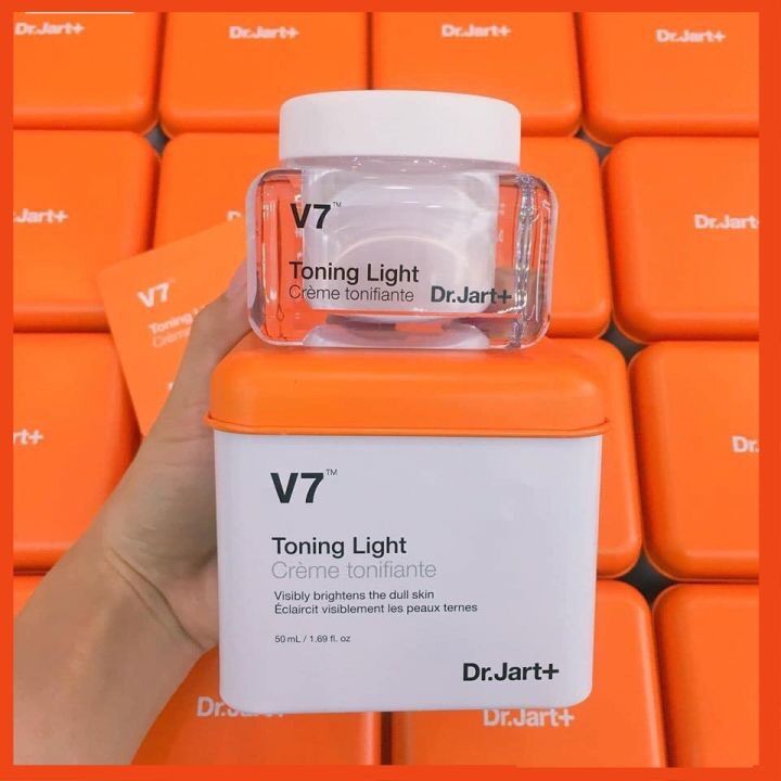 Kem Dưỡng Trắng Da V7 Toning Light Hàn Quốc dưỡng ẩm trắng da tái tạo da trắng hồng căng bóng