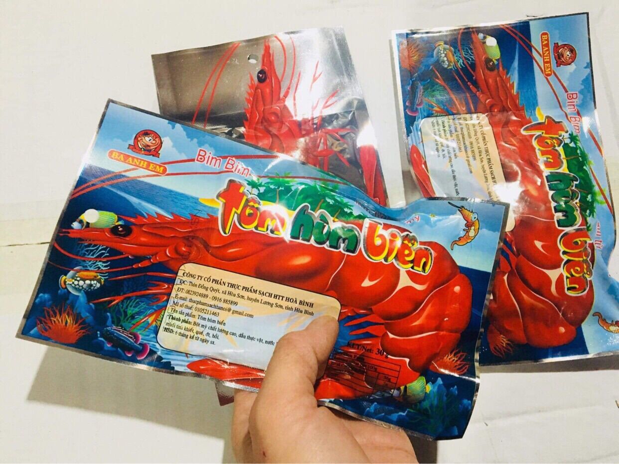 Snack tôm hùm