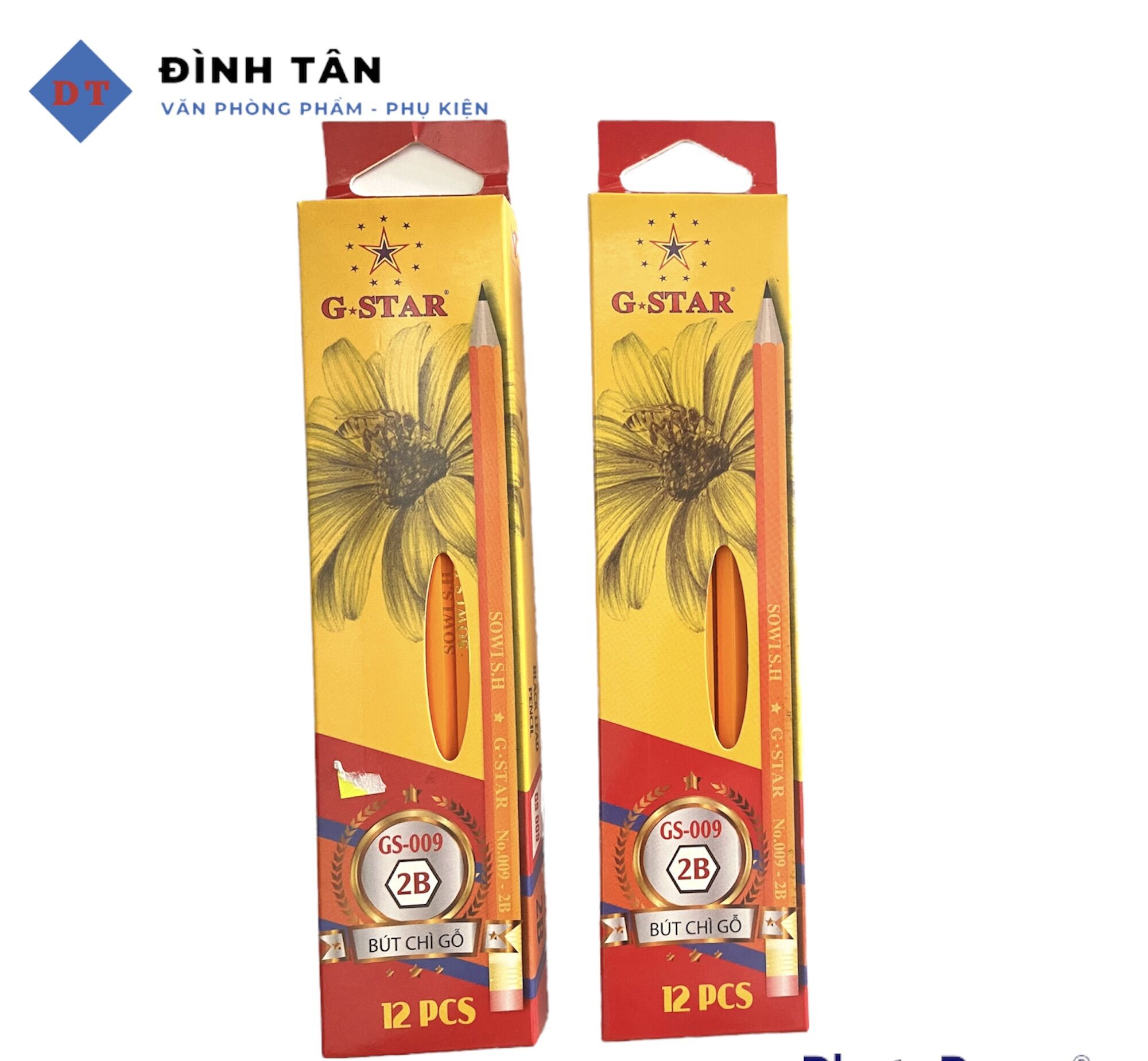 Bút Chì Gỗ 2B G-Star