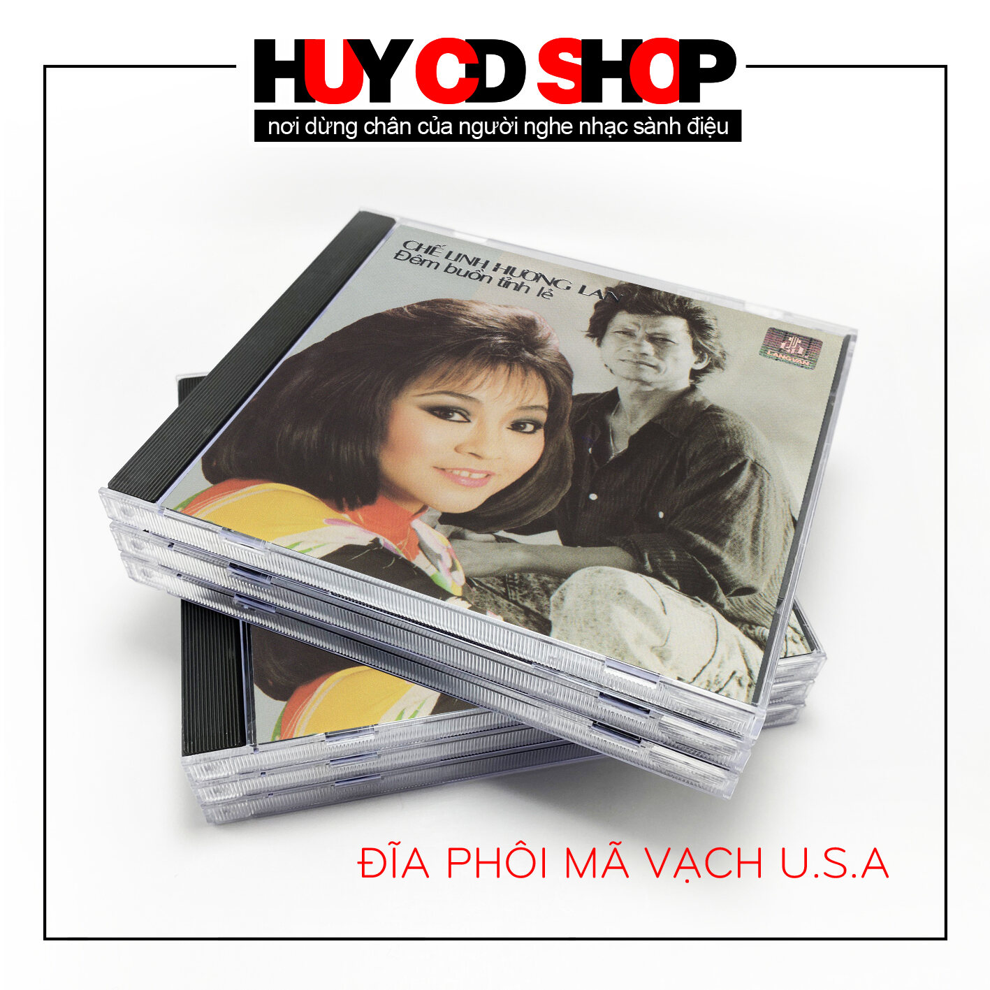 Đĩa CD Chế Linh Hương Lan chủ đề Đêm buồn tỉnh lẻ Thể loại Nhạc vàng trữ tình Bolero ĐĨA MỸ HUY CD SHOP