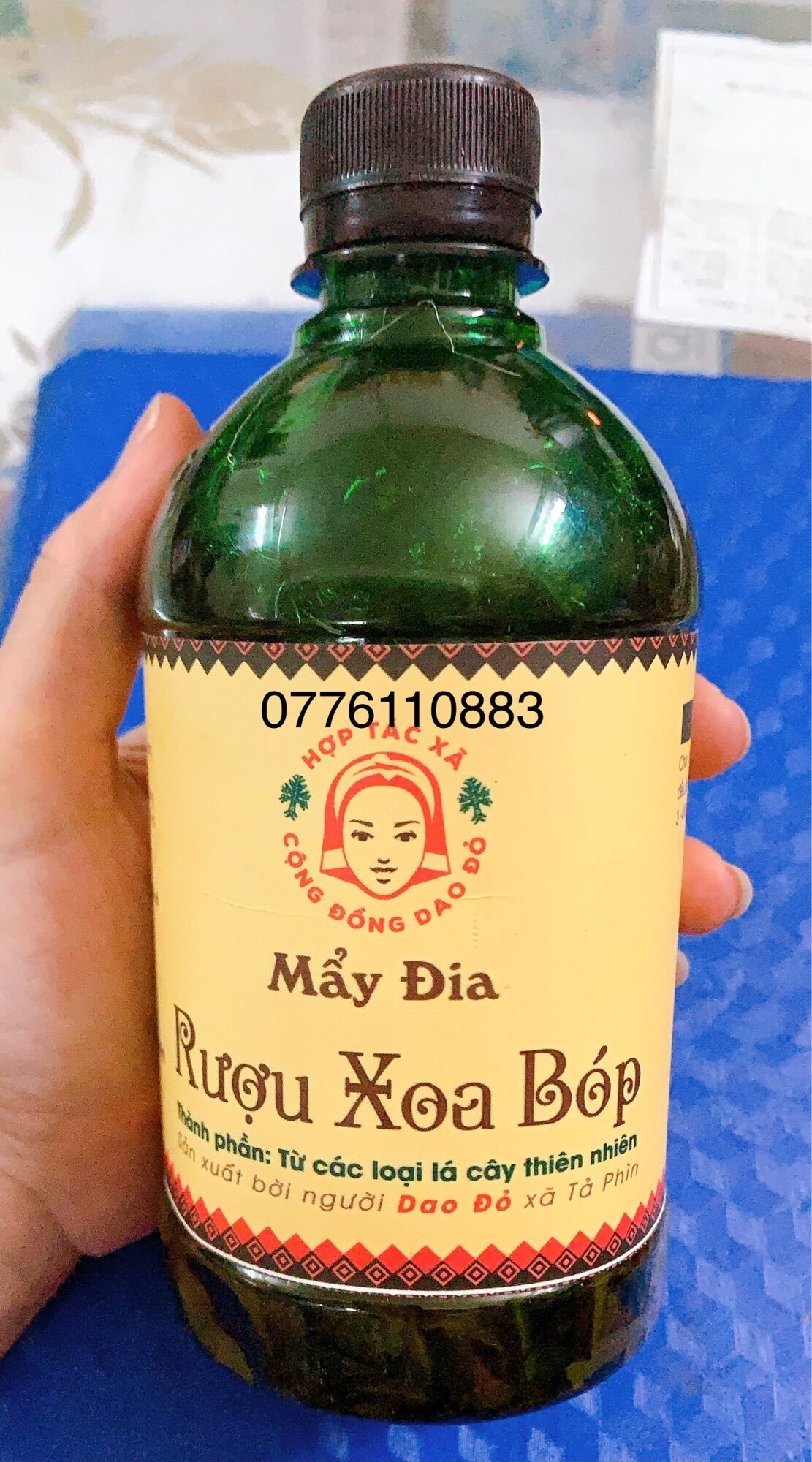 Rượu xoa bóp xương khớp người Dao đỏ 500ml