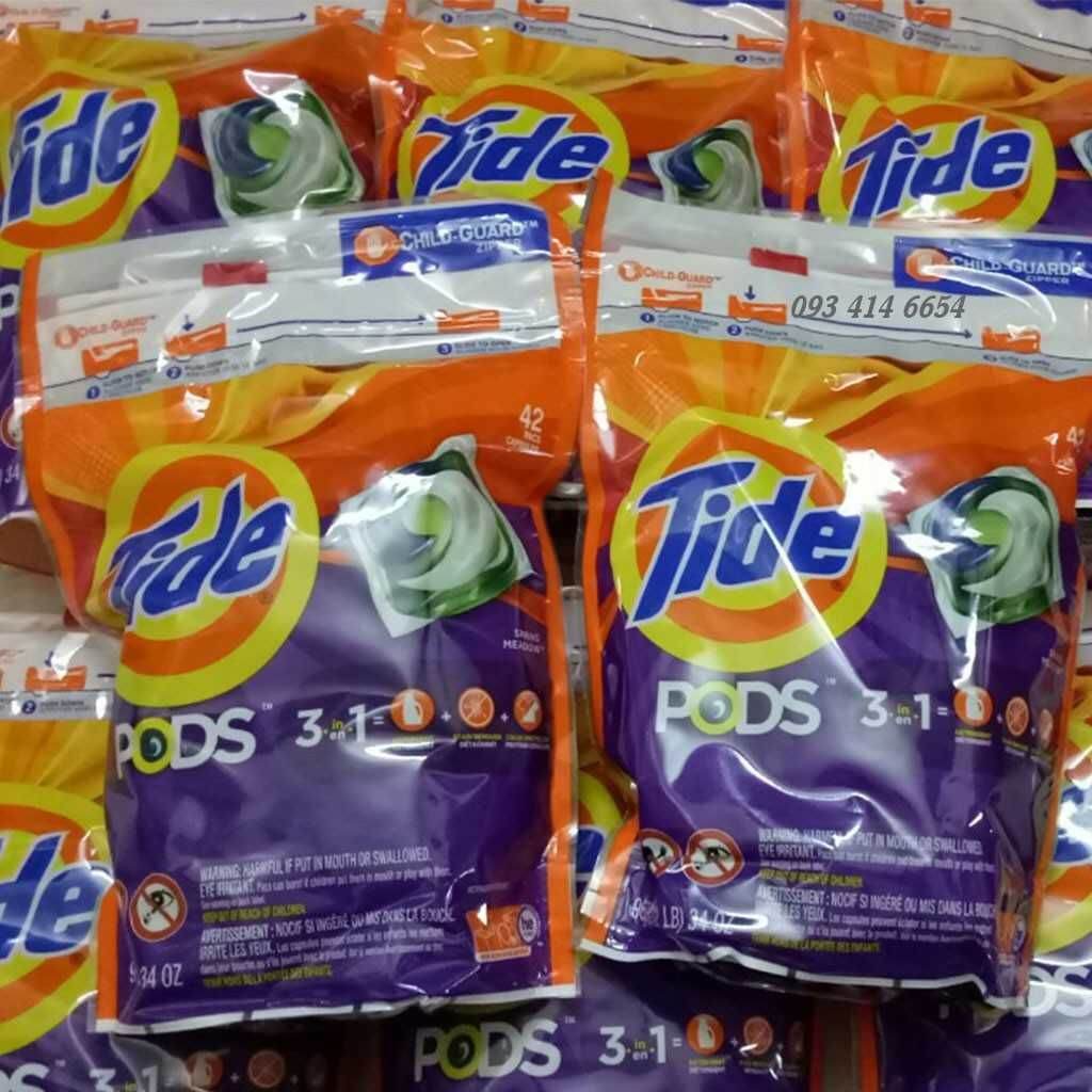 Viên giặt Tide Pods
