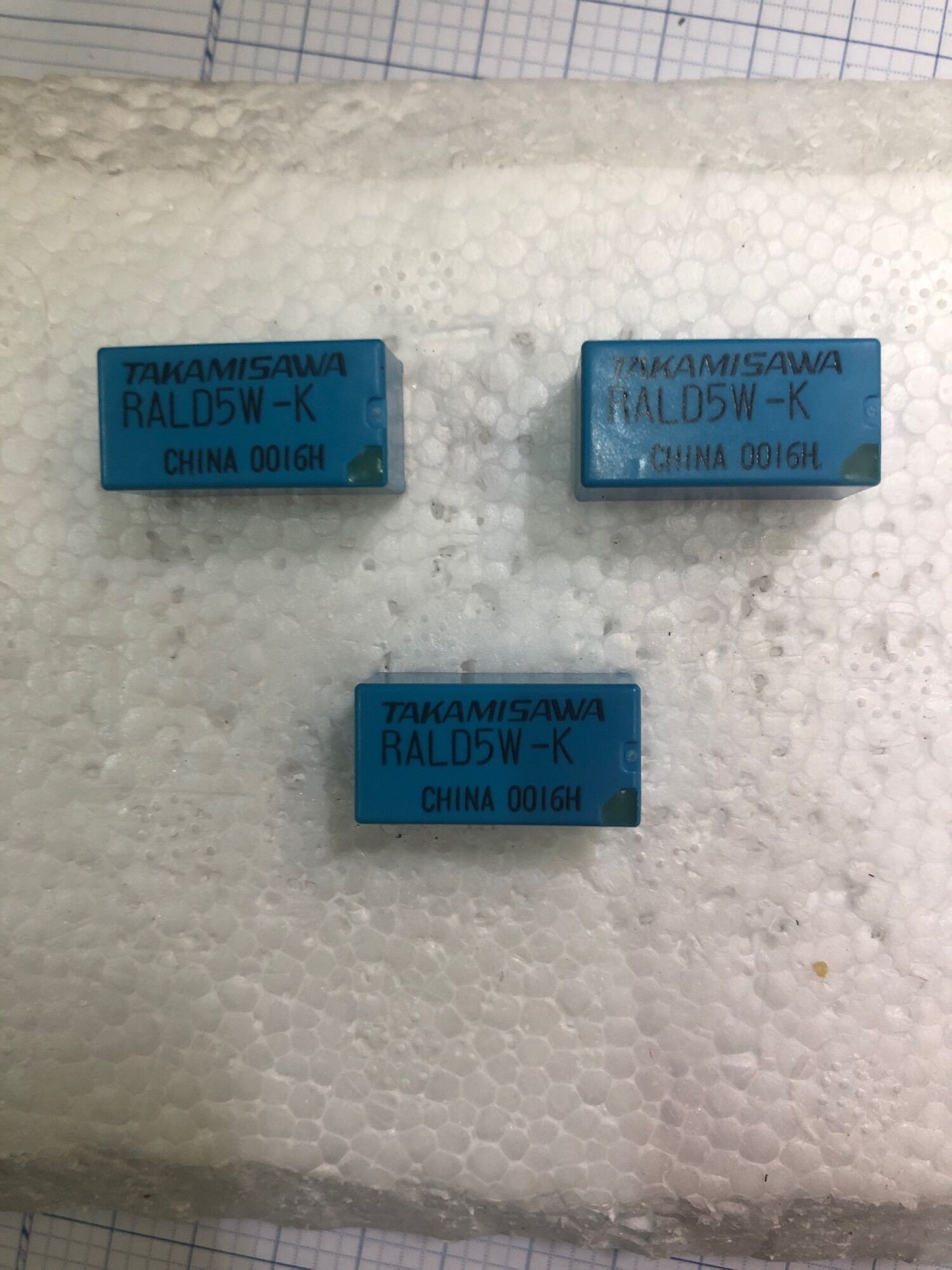 Relay / rơ le / takamisawa / rald5w-k / 0016h / 5v / 10 chân