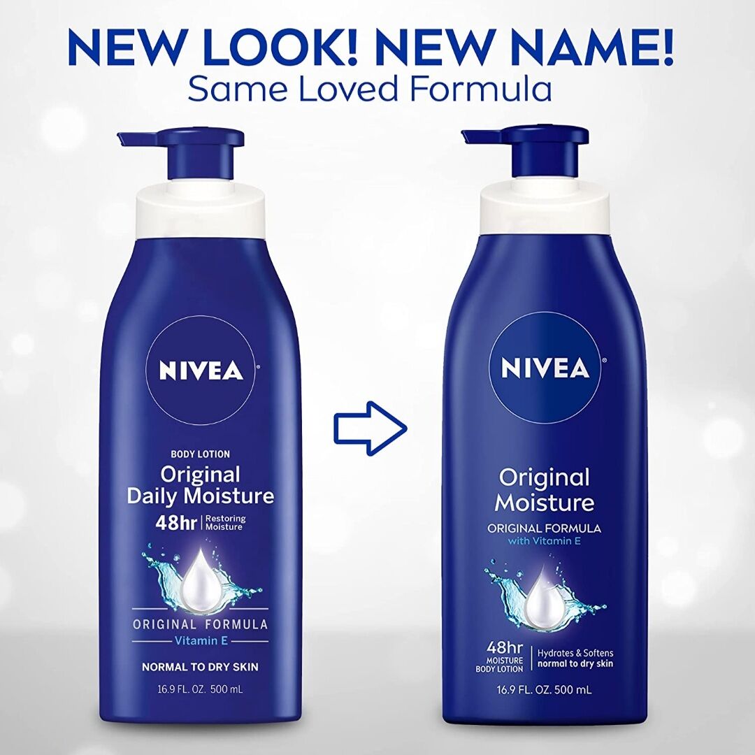 Sữa dưỡng thể nivea original daily moisture 48h - hàng nhập mỹ.