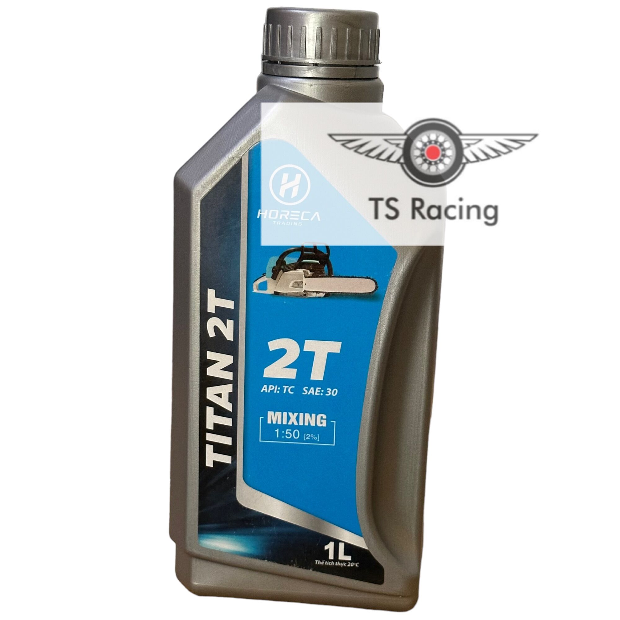 Nhớt titan 2 thì 1L chính hãng
