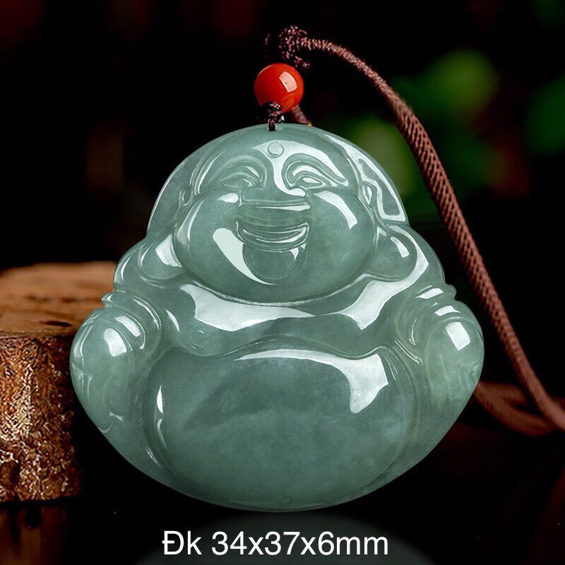 Phật di lạc ngọc cẩn thạch jadeite A