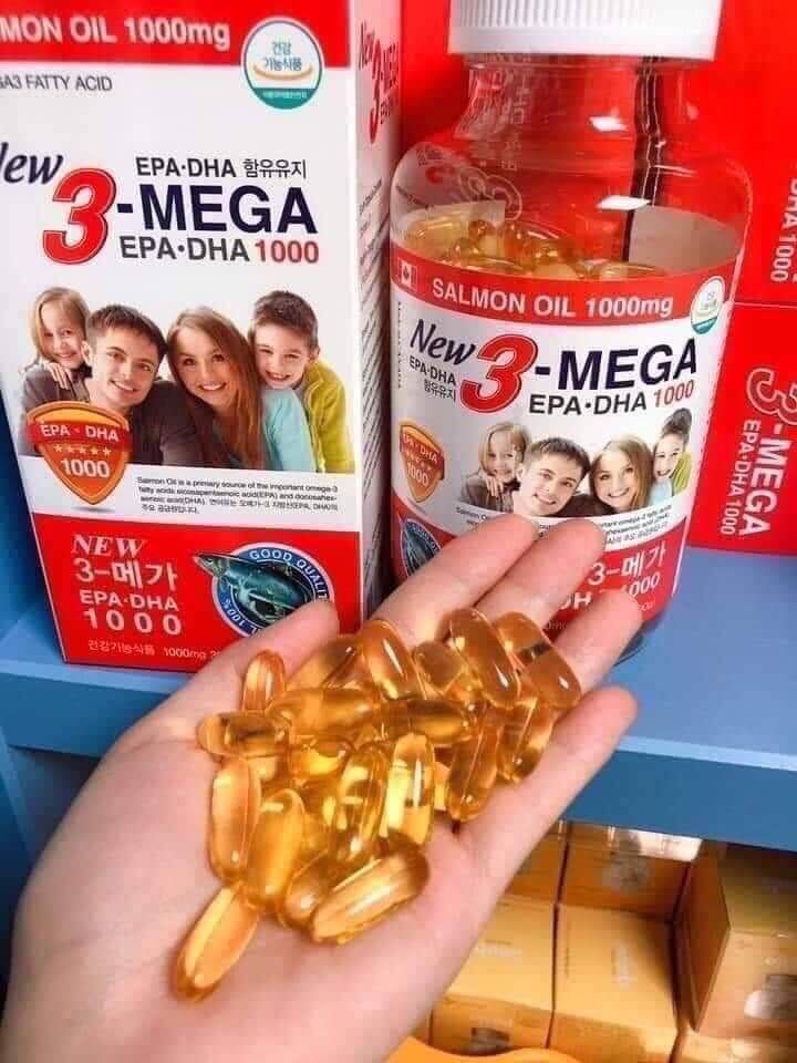 Dầu cá omega3 hàn quốc /hộp 300 viên