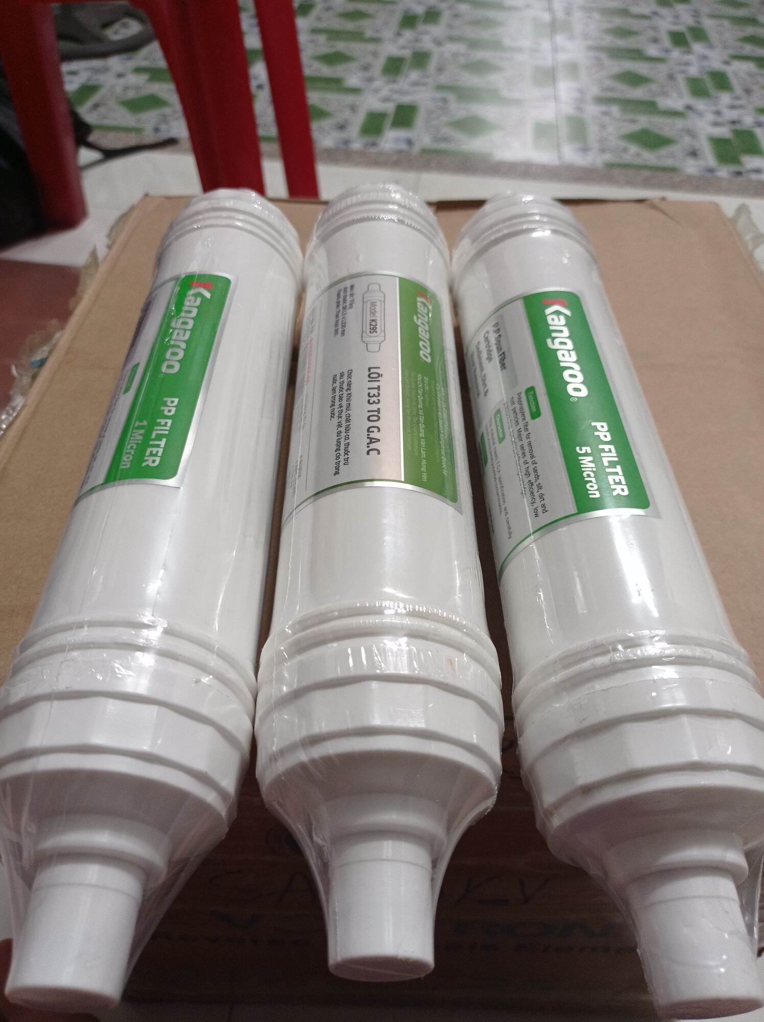 Lõi lọc kangaroo lõi đúc kg100hk, kg10a4
