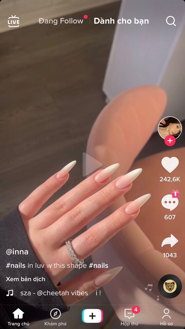 Combo nail của khách