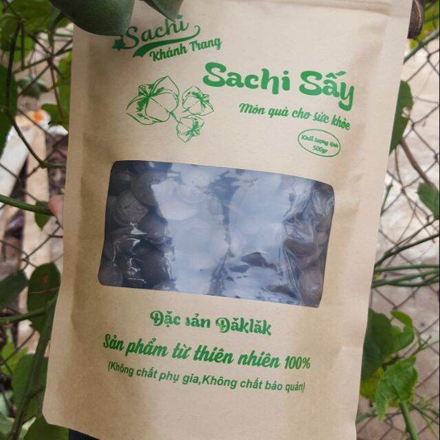 500g Hạt Sachi Sấy Nguyên Vỏ Daklak Dòn, Thơm, Bùi