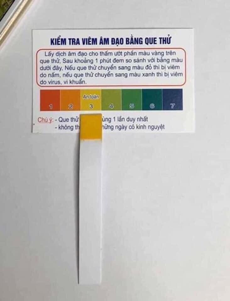 Que Kiểm Tra Viêm Âm Đạo Tại nhà