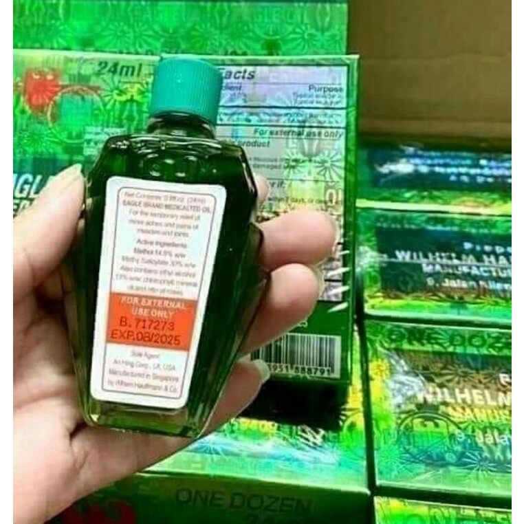 DẦU GIÓ XANH SINGAPORE 24ML.