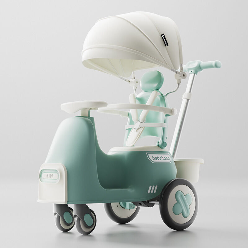 Multi-function Lightweight Folding Stroller 4 Wheels - 5