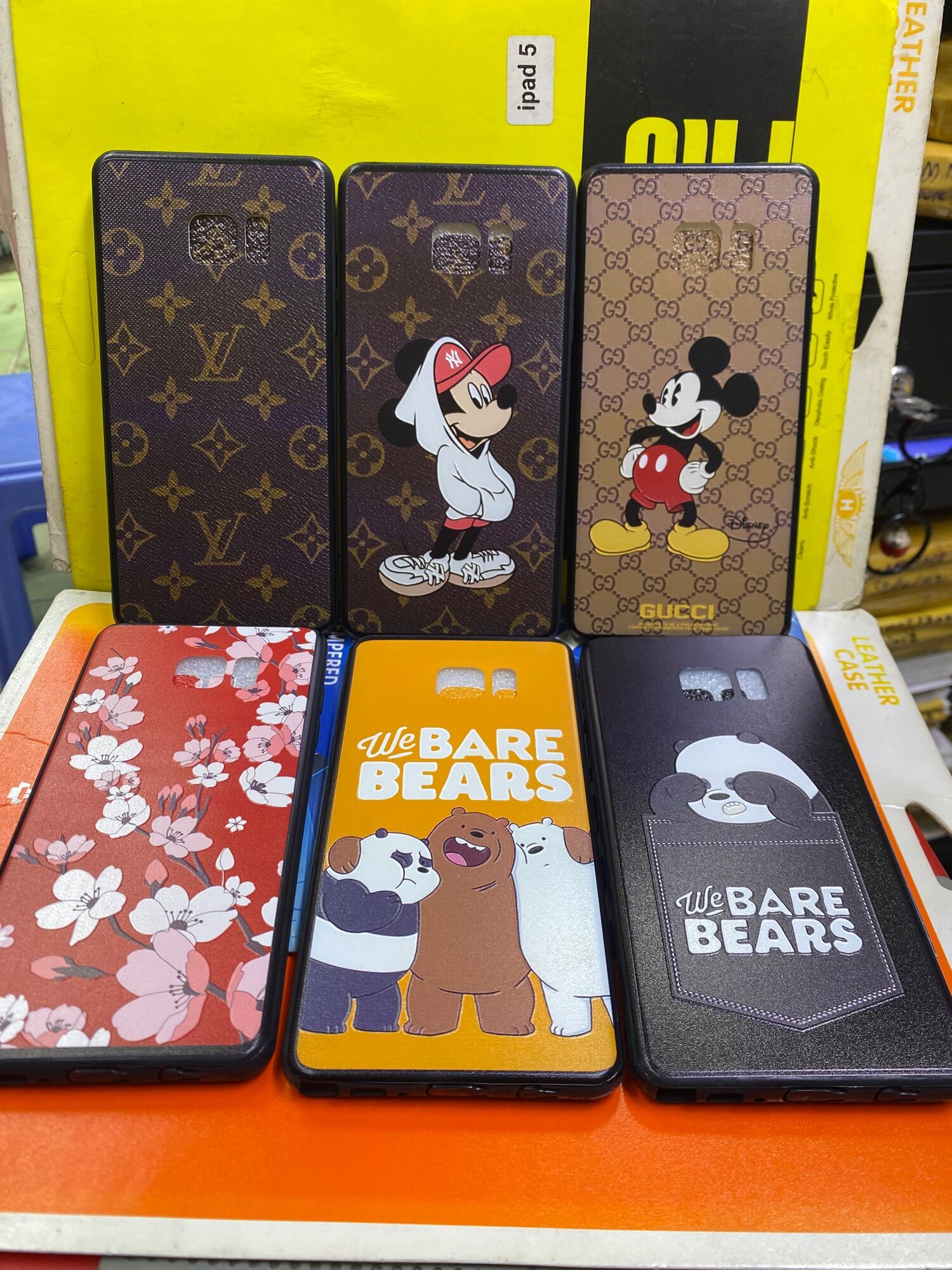 Samsung Note7 / Note FE fashion printed flexible edge case