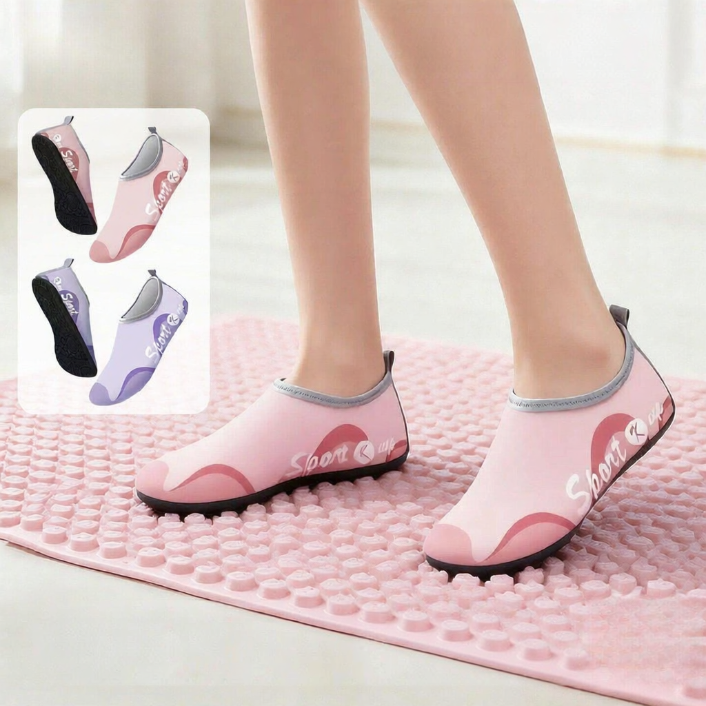 Giày Đào Tạo Trong Nhà Thiết Kế Im Lặng Đế Mềm Chống Trượt