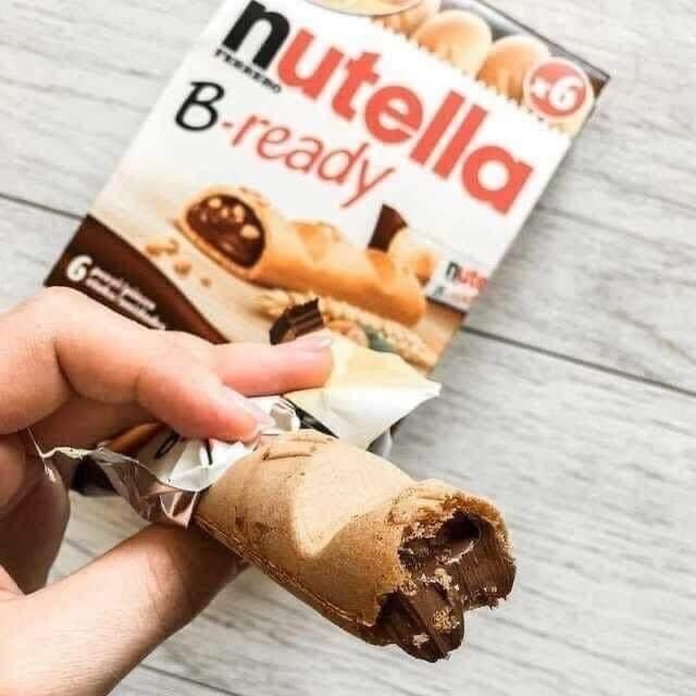 BÁNH NUTELLA B-READY HẠT PHỈ (HỘP 6 cái) 🍫