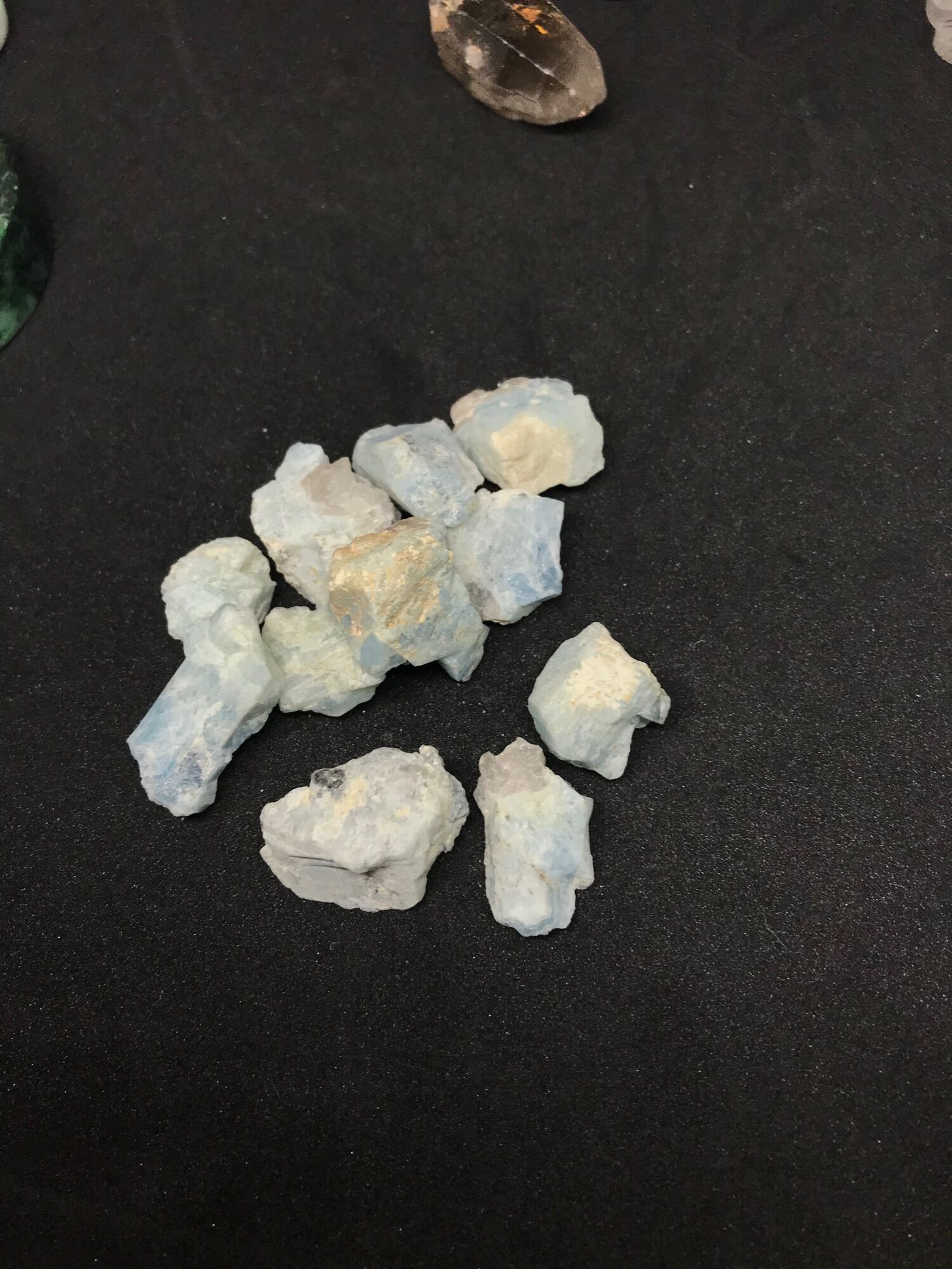 Set 30-50-100gam đá thanh tẩy Aquamarine thô