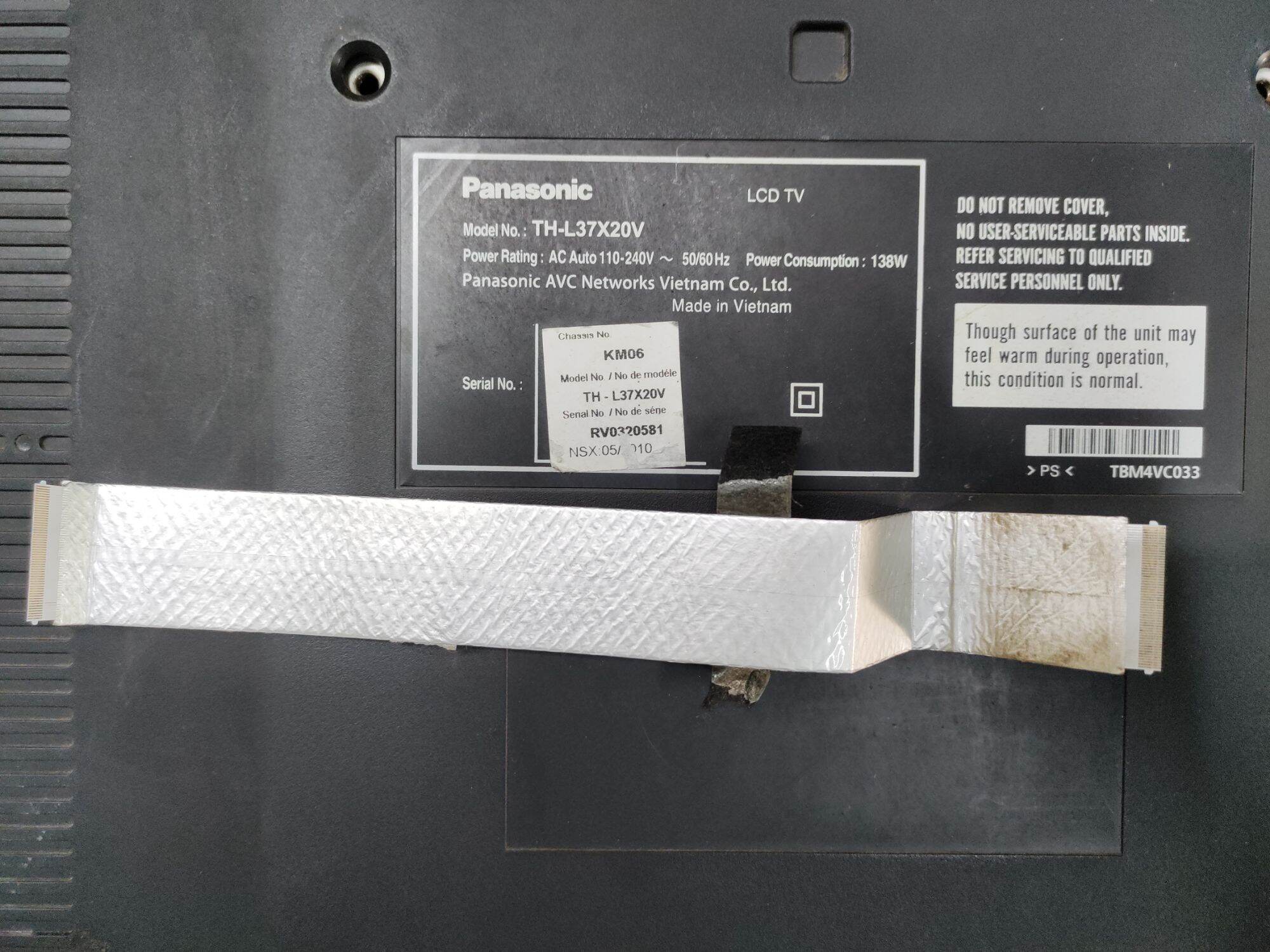 Board mạch, cáp, loa tivi Panasonic TH L37X20V