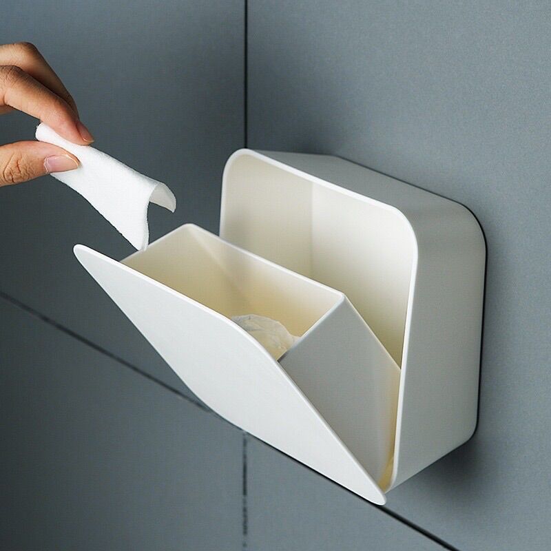 Hộp đựng bông tẩy trang 💥FREESHIP💥Hộp treo tường - Bông tẩy trang - Túi đựng mỹ phẩm - Hộp đựng tăm bông - Hộp đựng bông tẩy trang treo tường - Hộp treo tường nhà tắm
