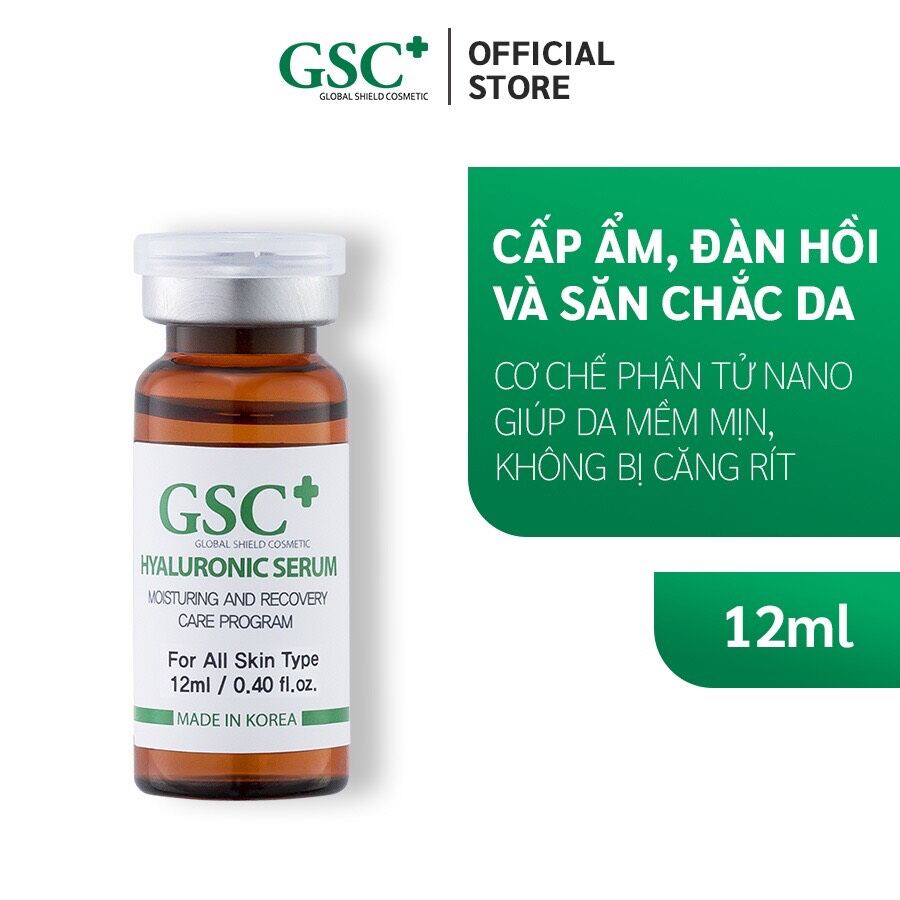 Serum dưỡng ẩm, căng bóng da GSC