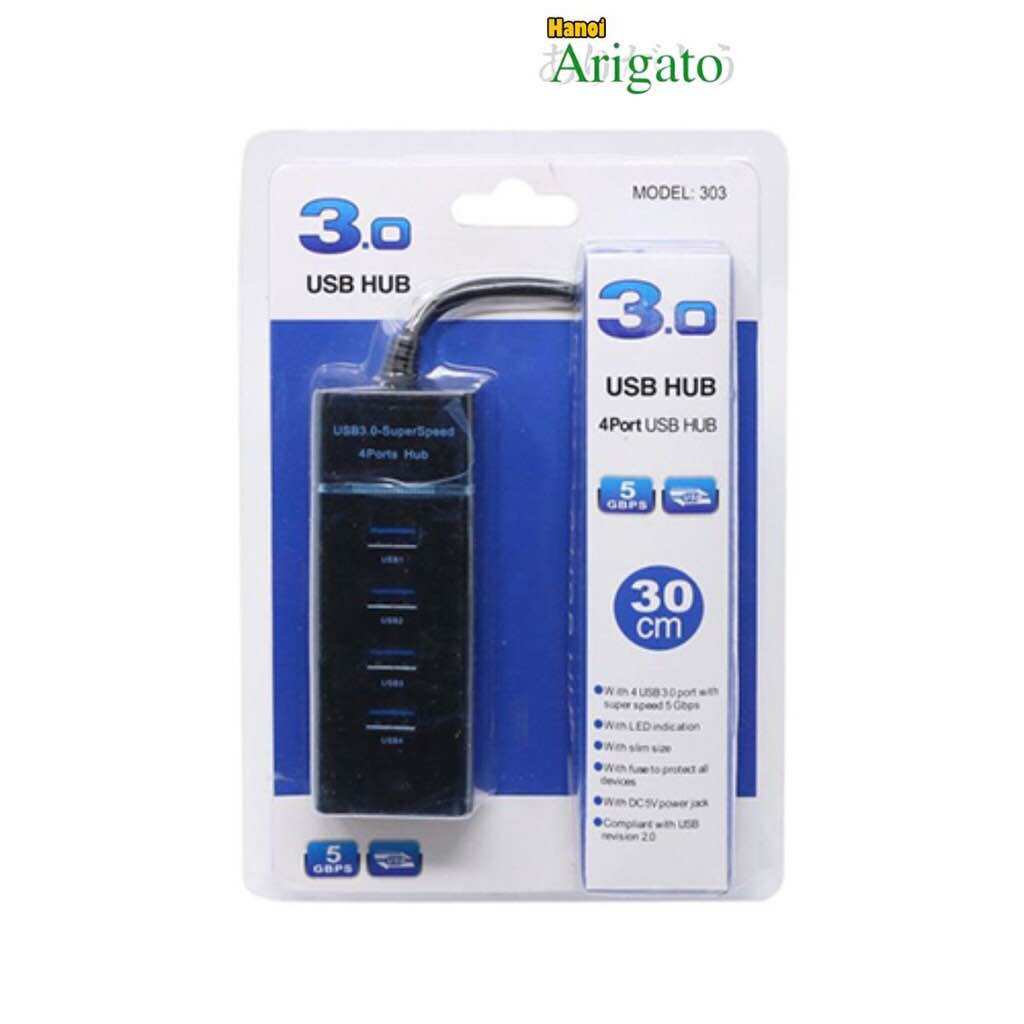 Bộ Chia Usb 4 Cổng Usb 3.0 Tốc Độ Cao