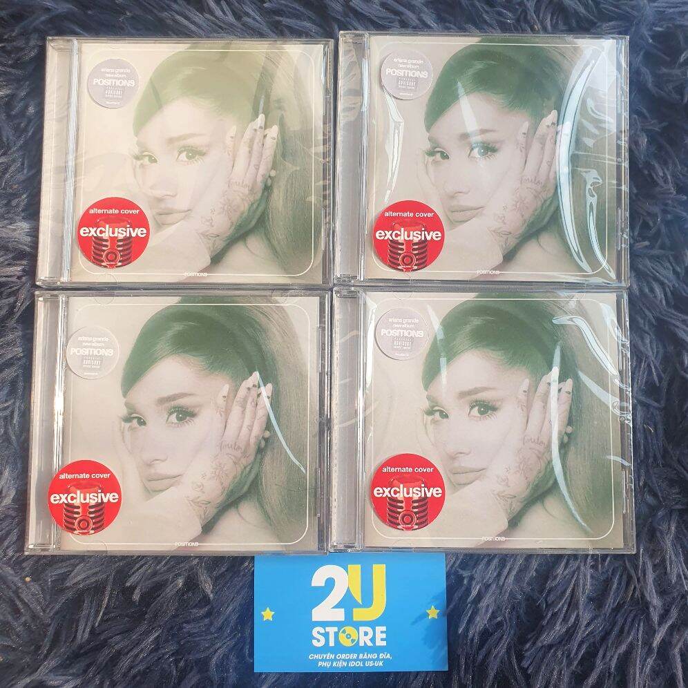 CD Album Positions - Ariana Grande (các phiên bản Standard / DLX) - 2U Store