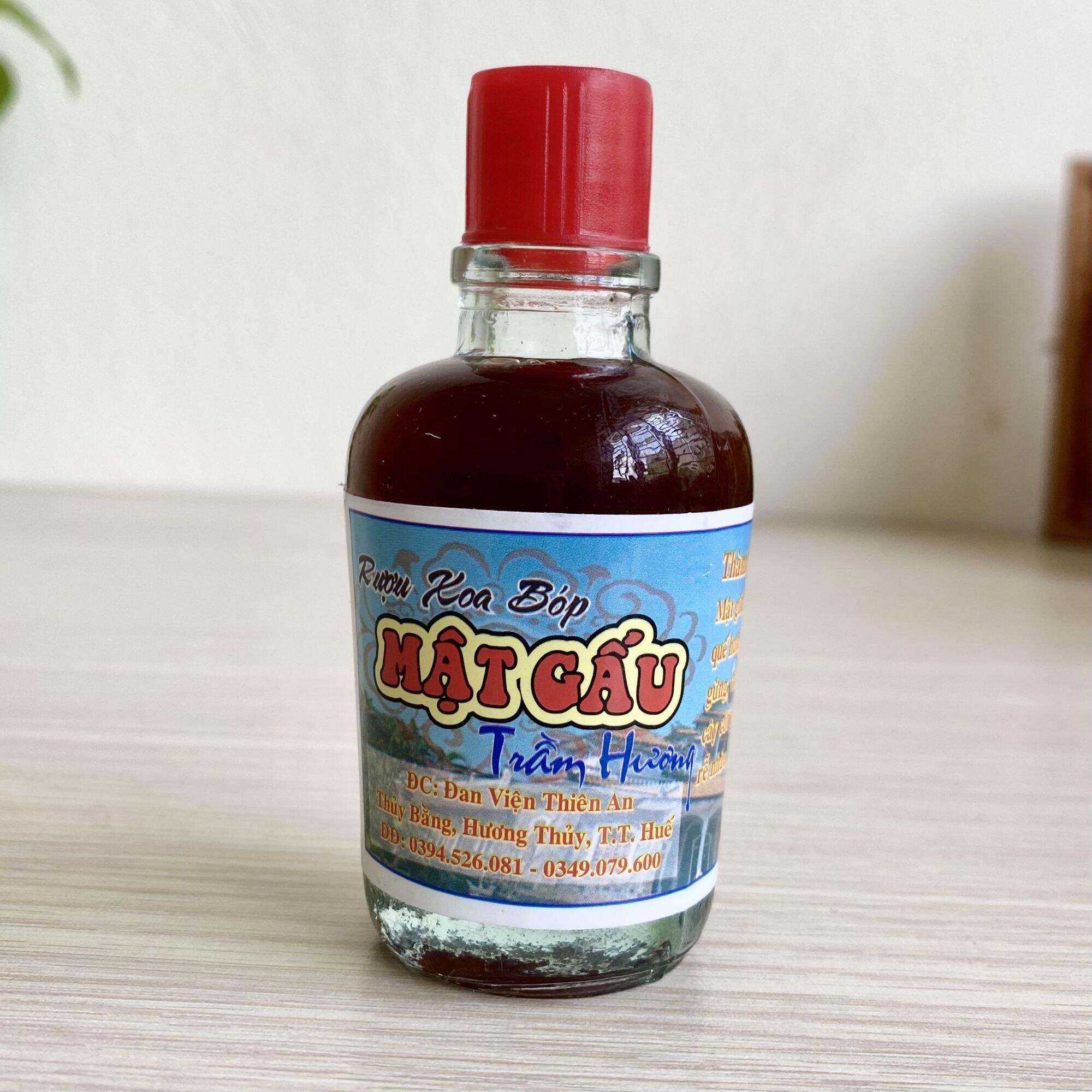 Rượu xoa bóp mật gấu Trầm Hương đan viện
