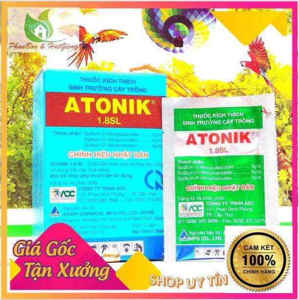 Phân Bón Lá Tăng Sinh Trưởng Cây Trồng Atonik 1.8 SL - Shop Phân Bón, Hạt Giống Rau Củ Quả, Xơ Dừa, Mùn Dừa, Đất Sạch Trồng Rau, Hoa Hồng, Hoa Mai, Cây Cảnh Tp. Hồ Chí Minh