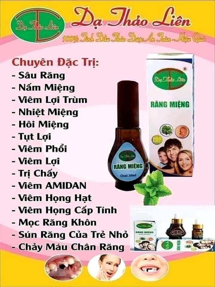 Tinh dầu răng miệng Dạ Thảo Liên 5ml