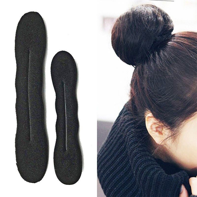Dụng cụ tạo búi tóc củ tỏi màu đen (nhỏ/lớn)