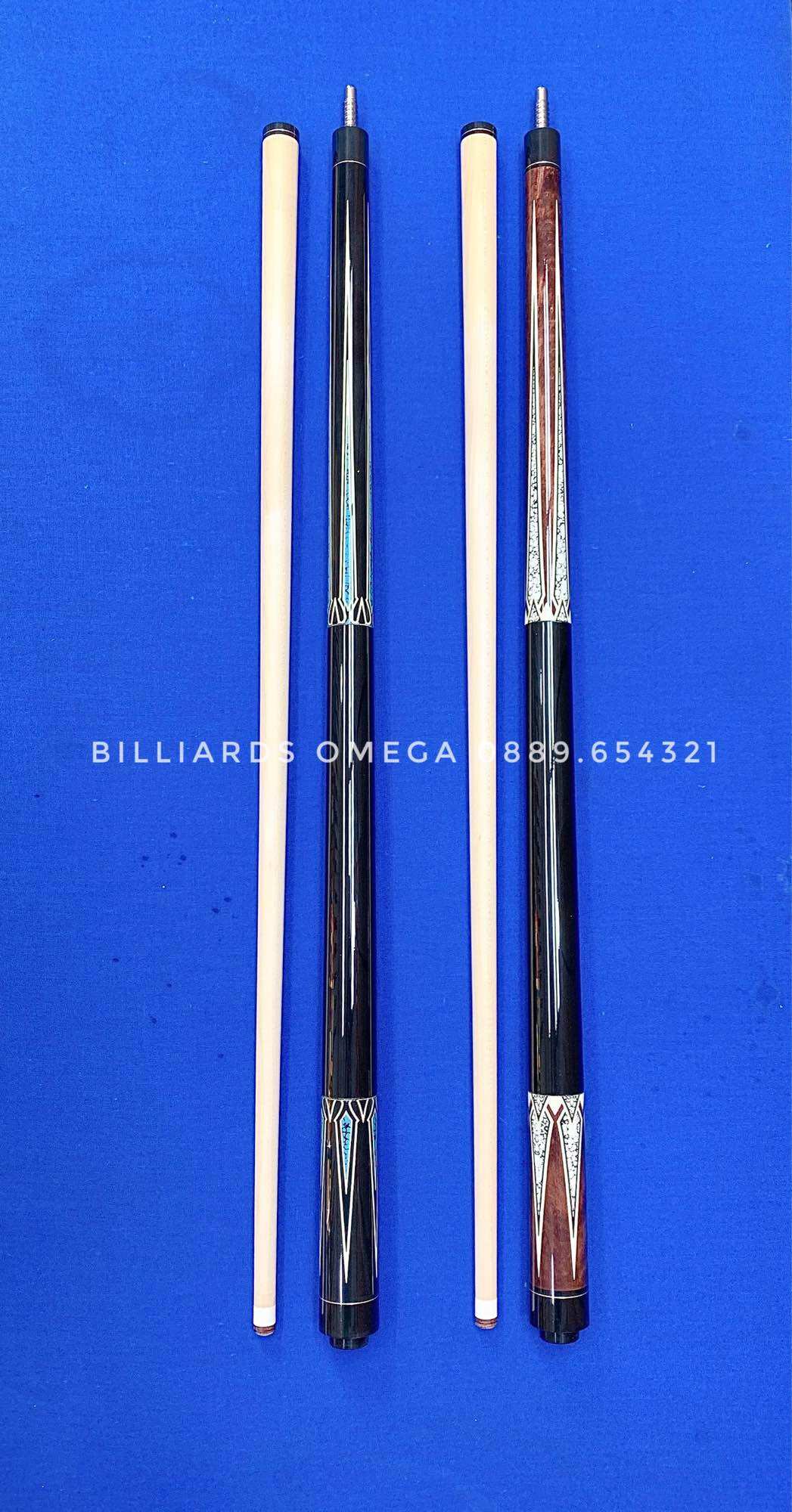 Combo Cơ Bida 3C/3Băng Fury Custom (Tặng Kèm Phụ Kiện)
