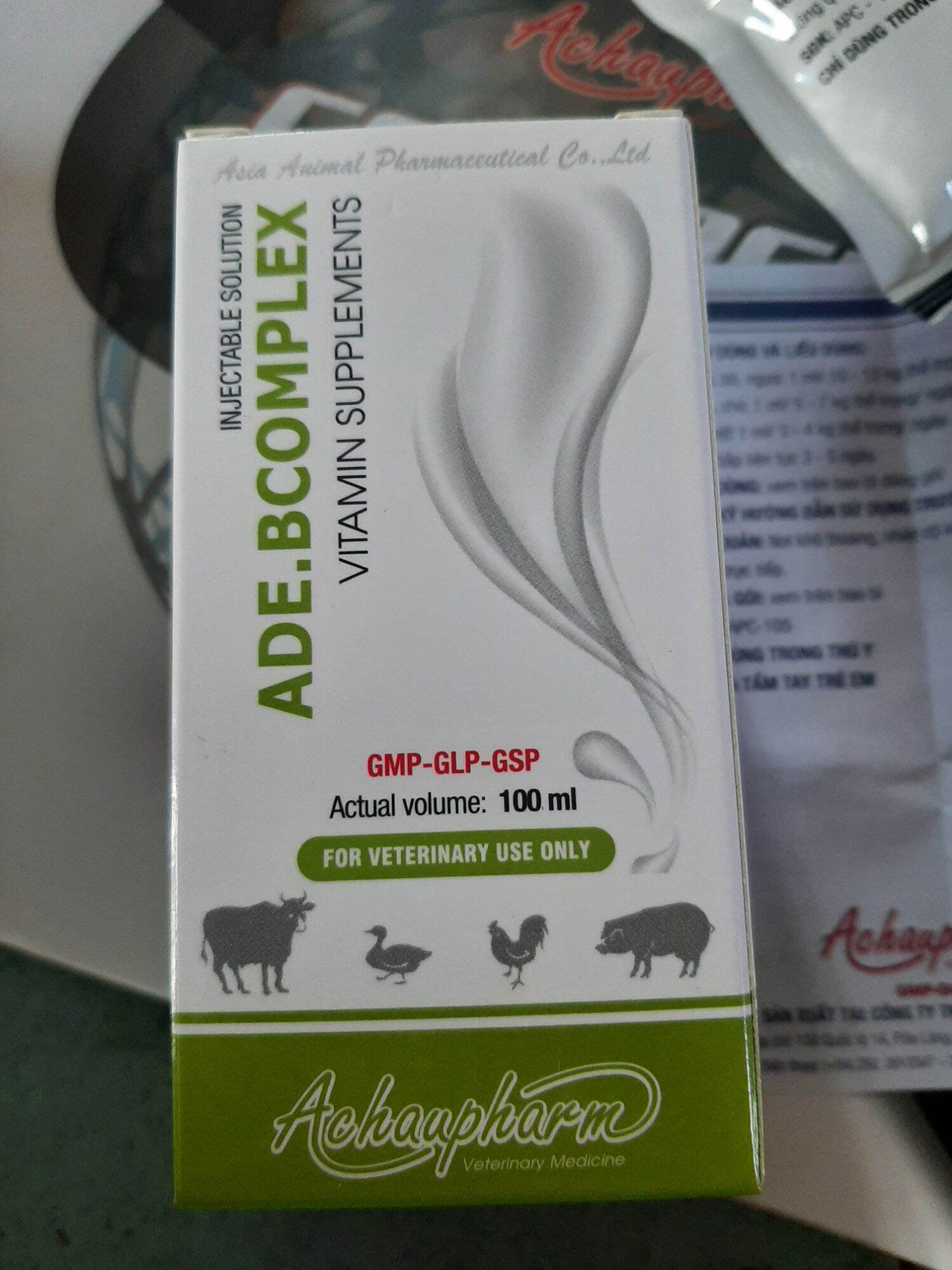 ADE-BCOMPLEX 100ml Bồi Bổ Cơ Thể Cho Vật Nuôi