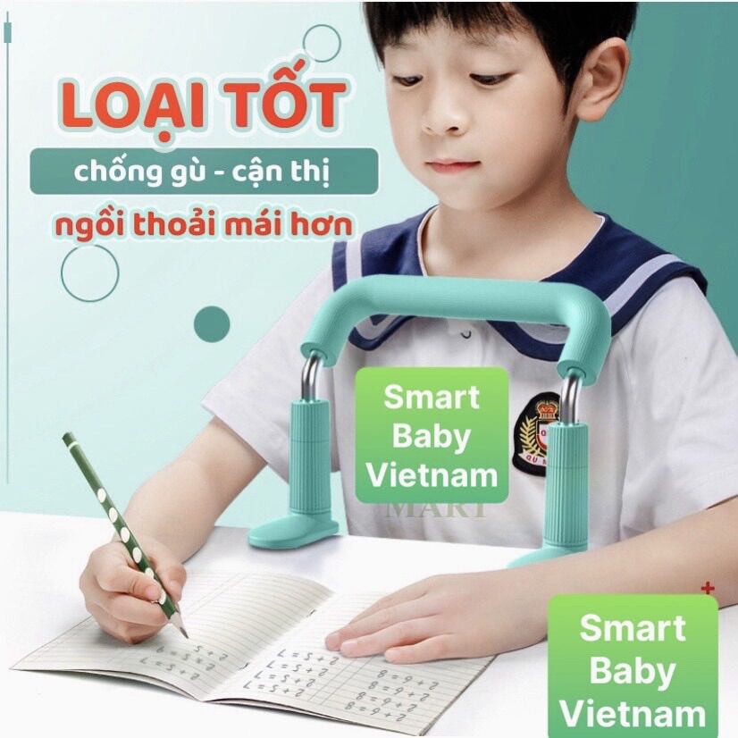 Giá đỡ chống cận thị, chống gù lưng, chỉnh tư thế ngồi thẳng cho bé học tập, loại lớn cho bé từ 6-15 tuổi