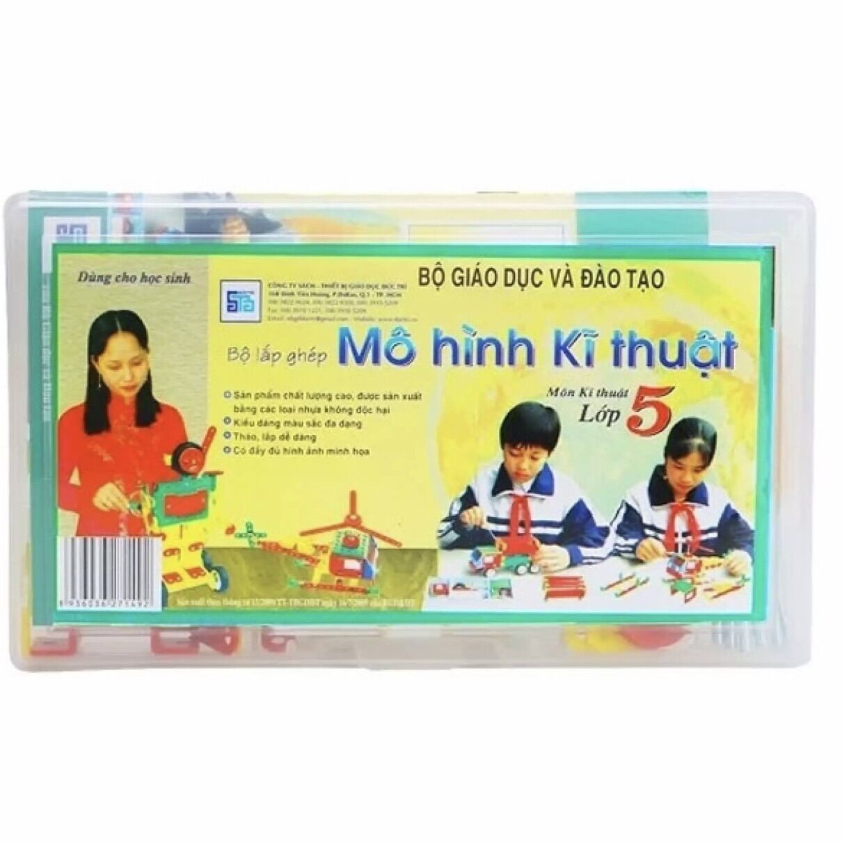 BỘ LẮP GHÉP MÔ HÌNH KĨ THUẬT LỚP 5