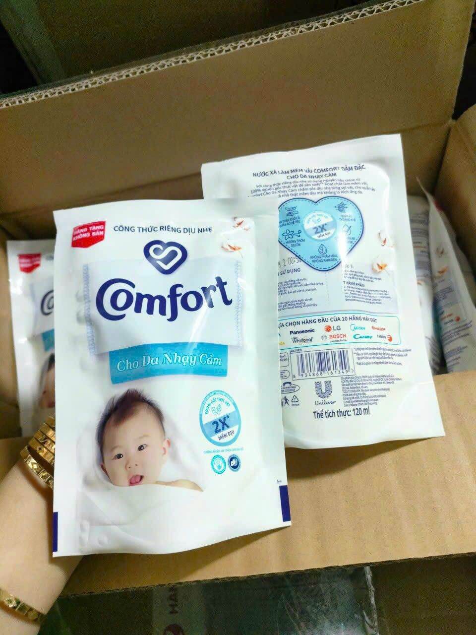 COMBO 3 - Dầu xả Comfort Đậm Đặc Hương Nước Hoa Thiên Nhiên Thư Thái 400ml - Nước xả Comfort Đậm Đặc Hương Nước Hoa Thiên Nhiên Thư Thái 400ml - Dầu xả Comfort cho da nhạy cảm cho bé
