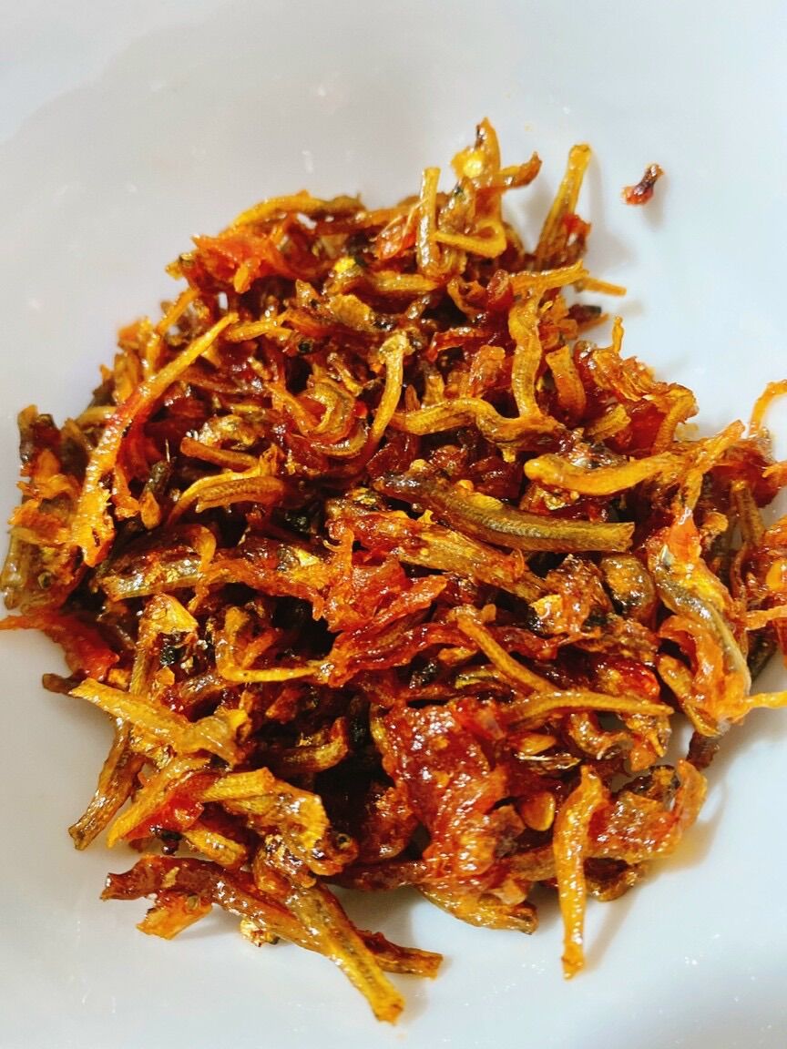 Cá Cơm rim mắm tỏi ớt hũ 250g