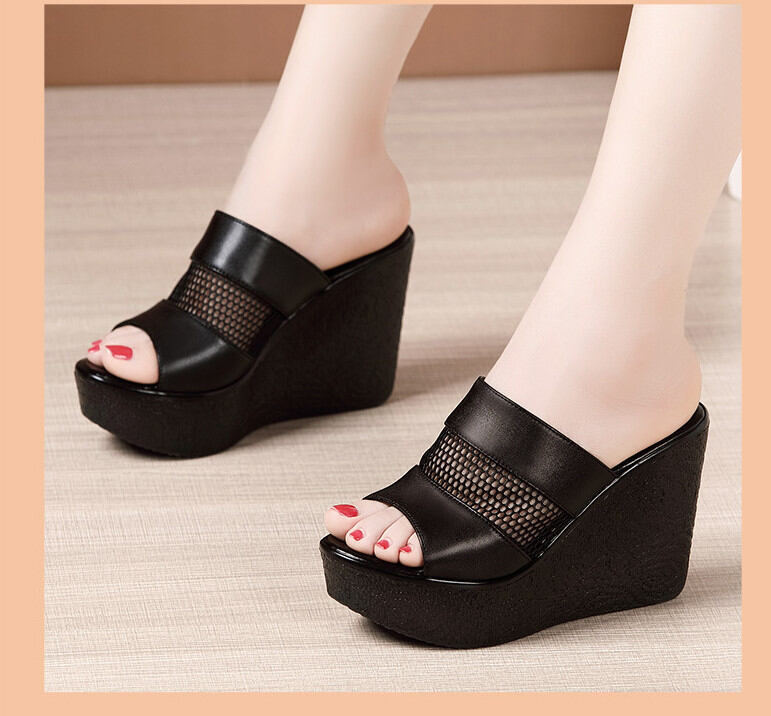 Dép đế xuồng phối lưới 10f ms08