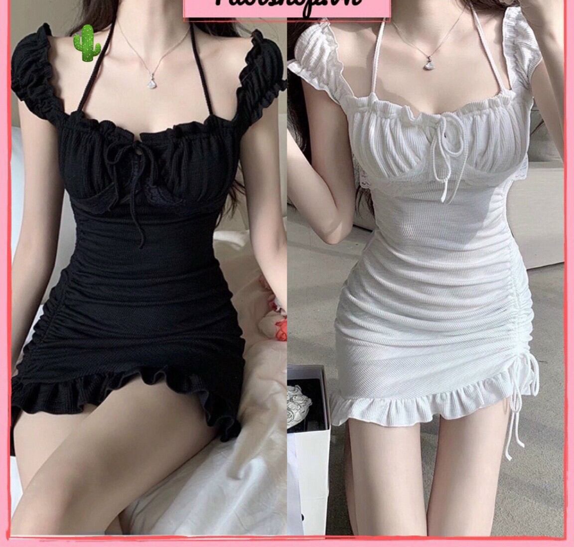 ĐẦM BODY BÈO RÚT DÂY FORM 47KG(PC)