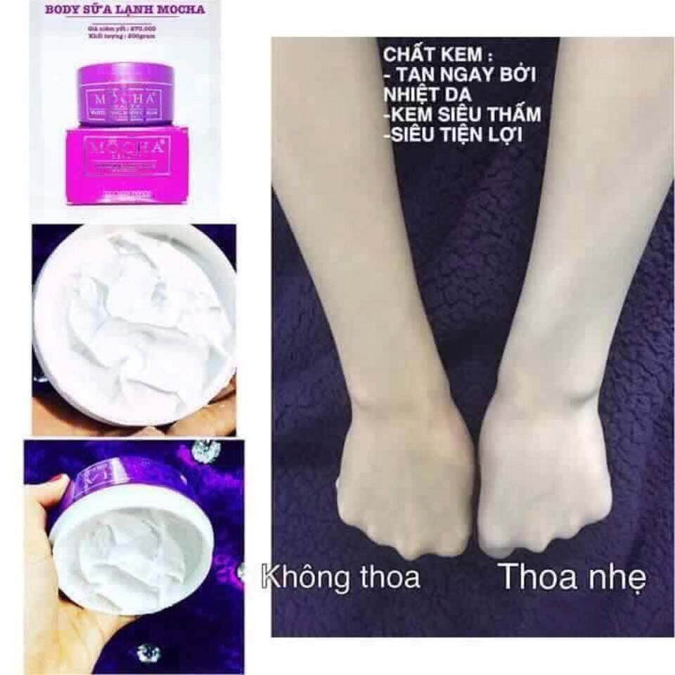 BODY SỮA LẠNH MOCHA - HÀNG CHÍNH HÃNG