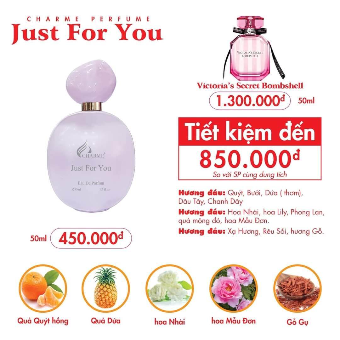 Nước Hoa Just For You 50ml
