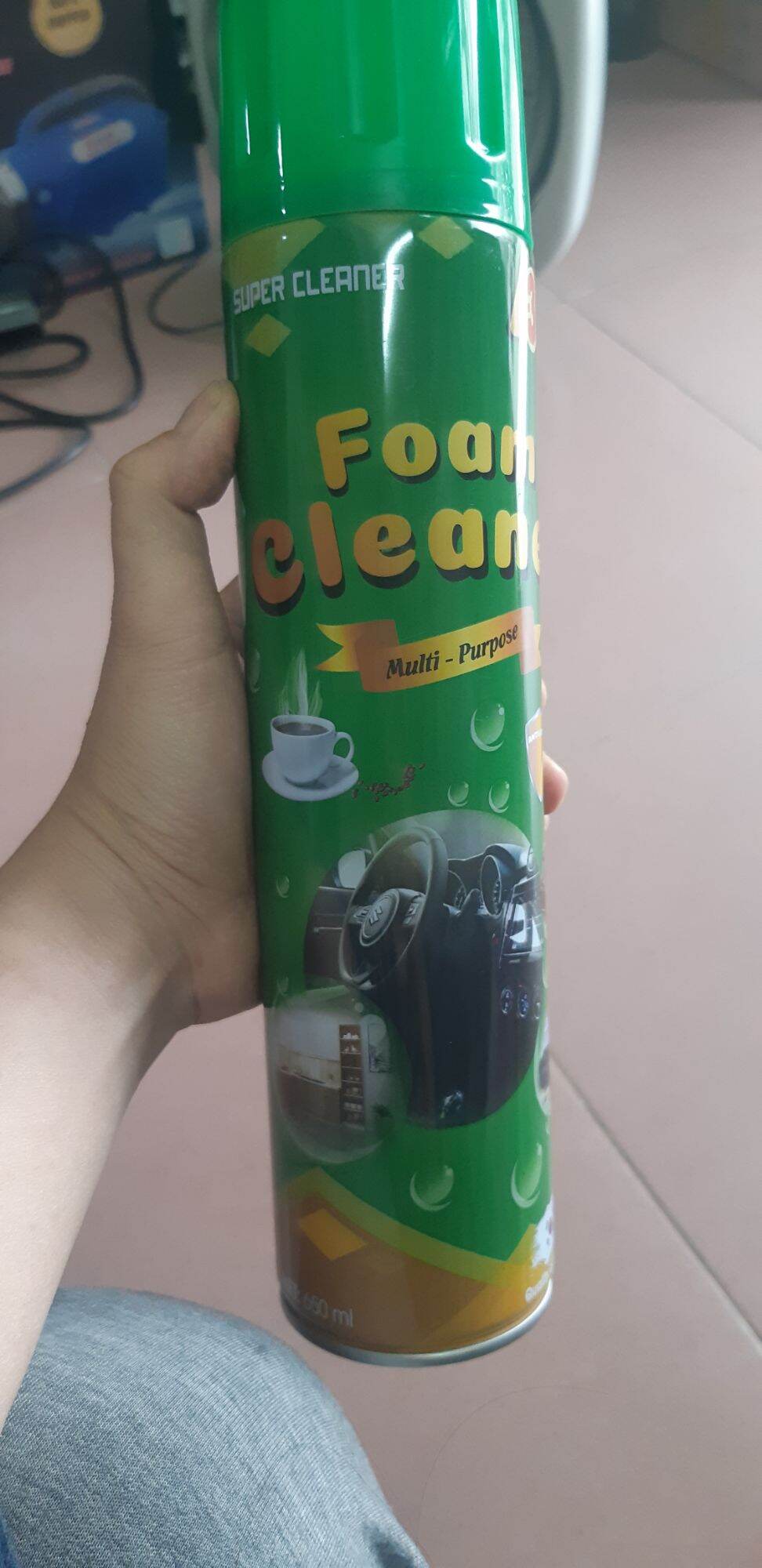 Dung dịch xịt tẩy nỉ trần và nội thất ô tô 3T