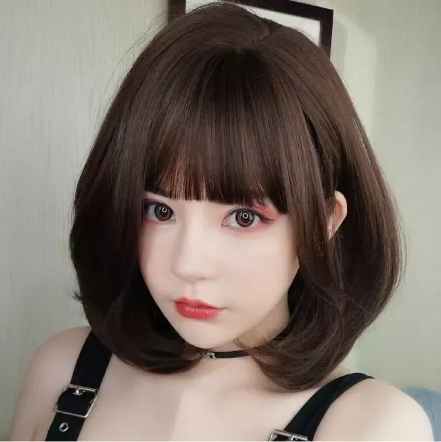 TẶNG TRÙM TÓC- Tóc giả siêu cấp ngắn kiểu vic S078