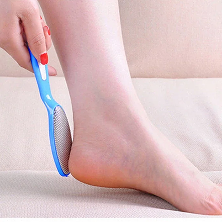 Chà gót chân 2 mặt hình ovoan