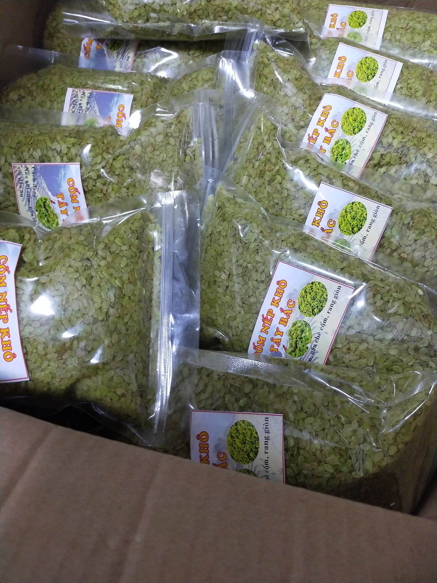 1 kg cốm khô, đặc sản tây bắc nổi tiếng