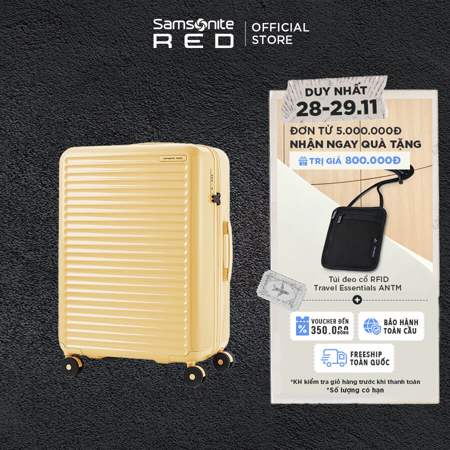 Vali kéo Samsonite Red Toiis Blossom Spinner EXP Cover