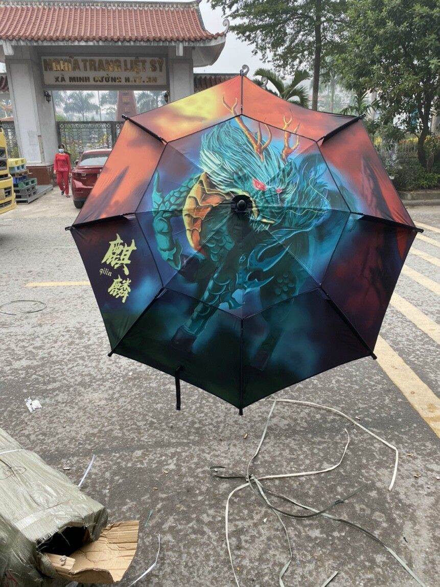 Ô câu cá 2 tầng linh thú toan nghê , rồng thần