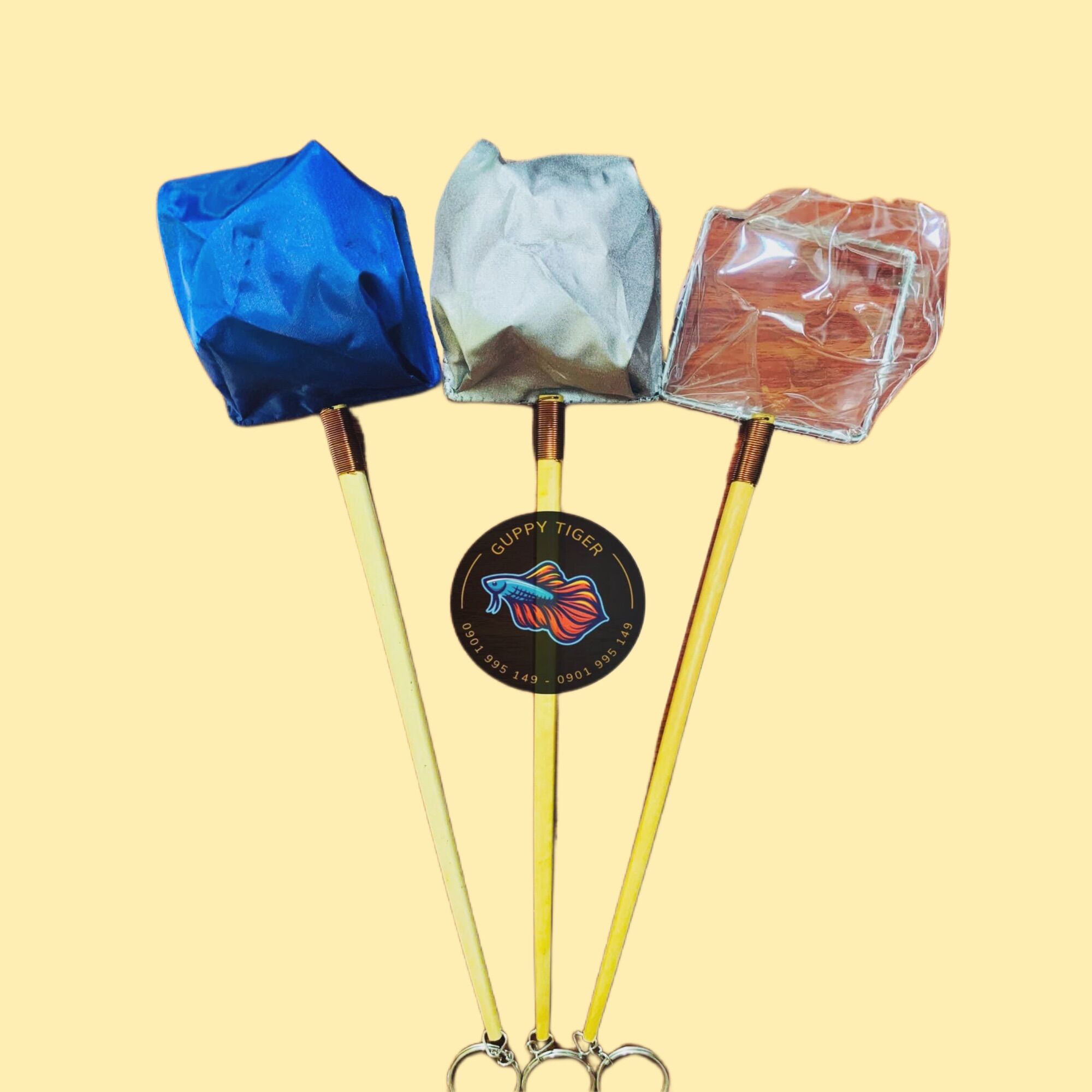 Vợt Show Cá Guppy , Betta - Chống Sốc Nước Cho Cá
