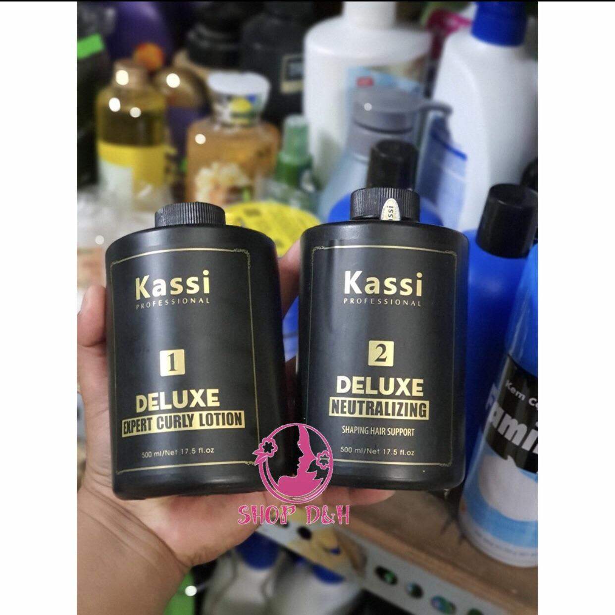 Uốn Lạnh Kích Xoăn Kassi Siêu Dưỡng - 500ml x2, hàng chuẩn tem công ty